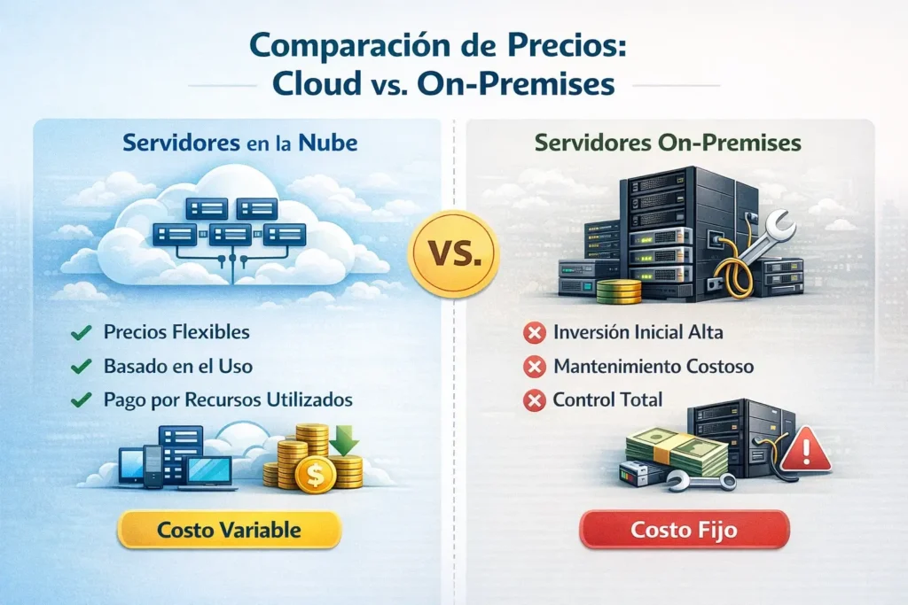 precio de servidores